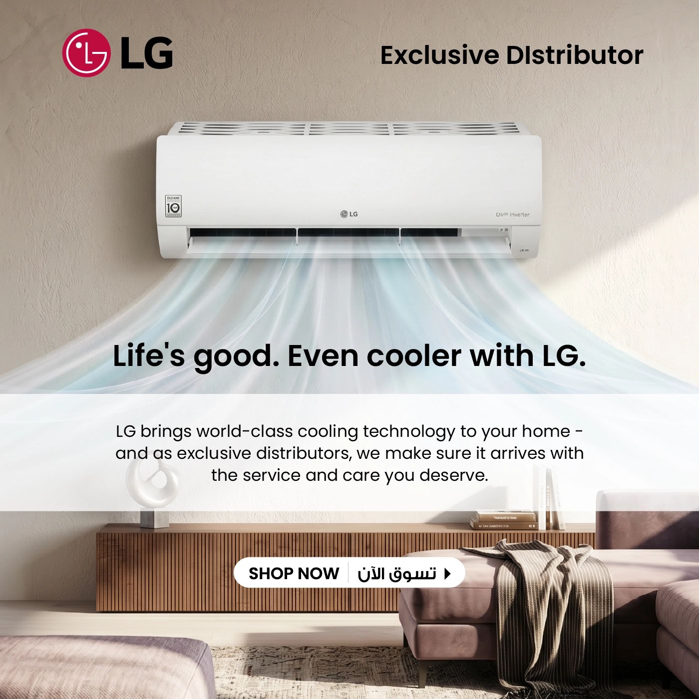 Check out LG Air Conditioners